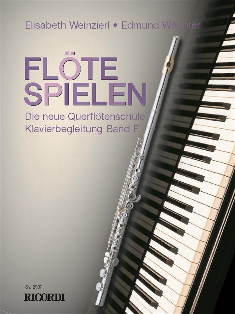 Flöte Spielen - Klavierbegleitung Band F